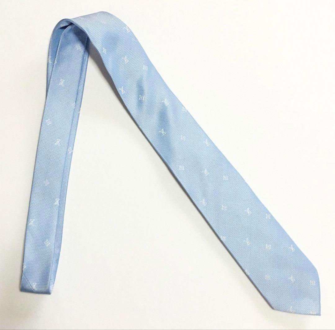 【未使用級】ルイヴィトン Louis Vuitton ネクタイ ブルーモノグラム