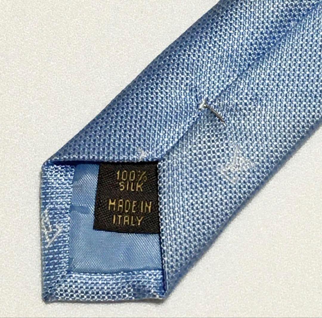 【未使用級】ルイヴィトン Louis Vuitton ネクタイ ブルーモノグラム