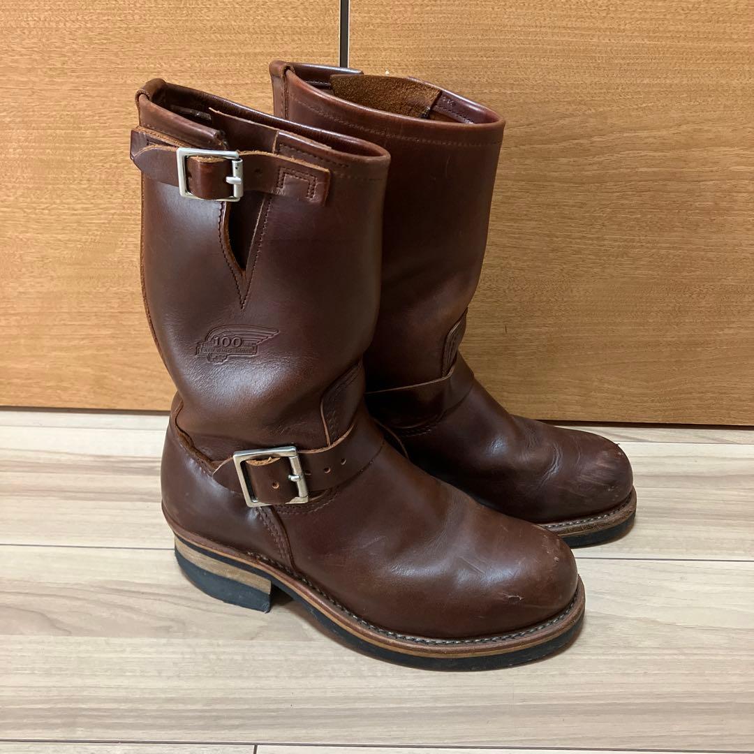 J*E様 限定品　RED WING SHOES エンジニアブーツ 5D ブラウン