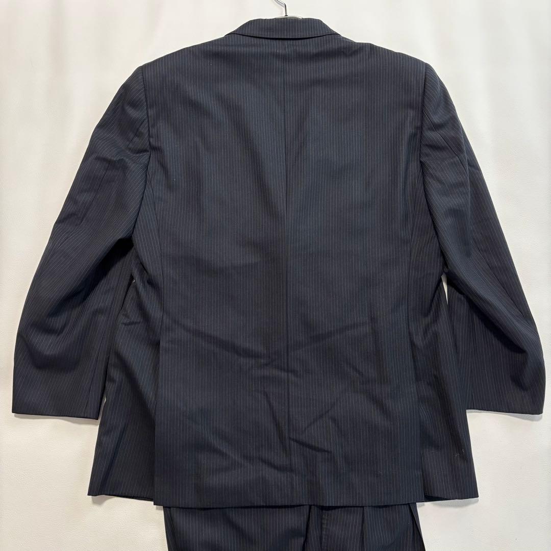 美品 ブルックスブラザーズ XLサイズ スーツ セットアップ ストライプ 紺色