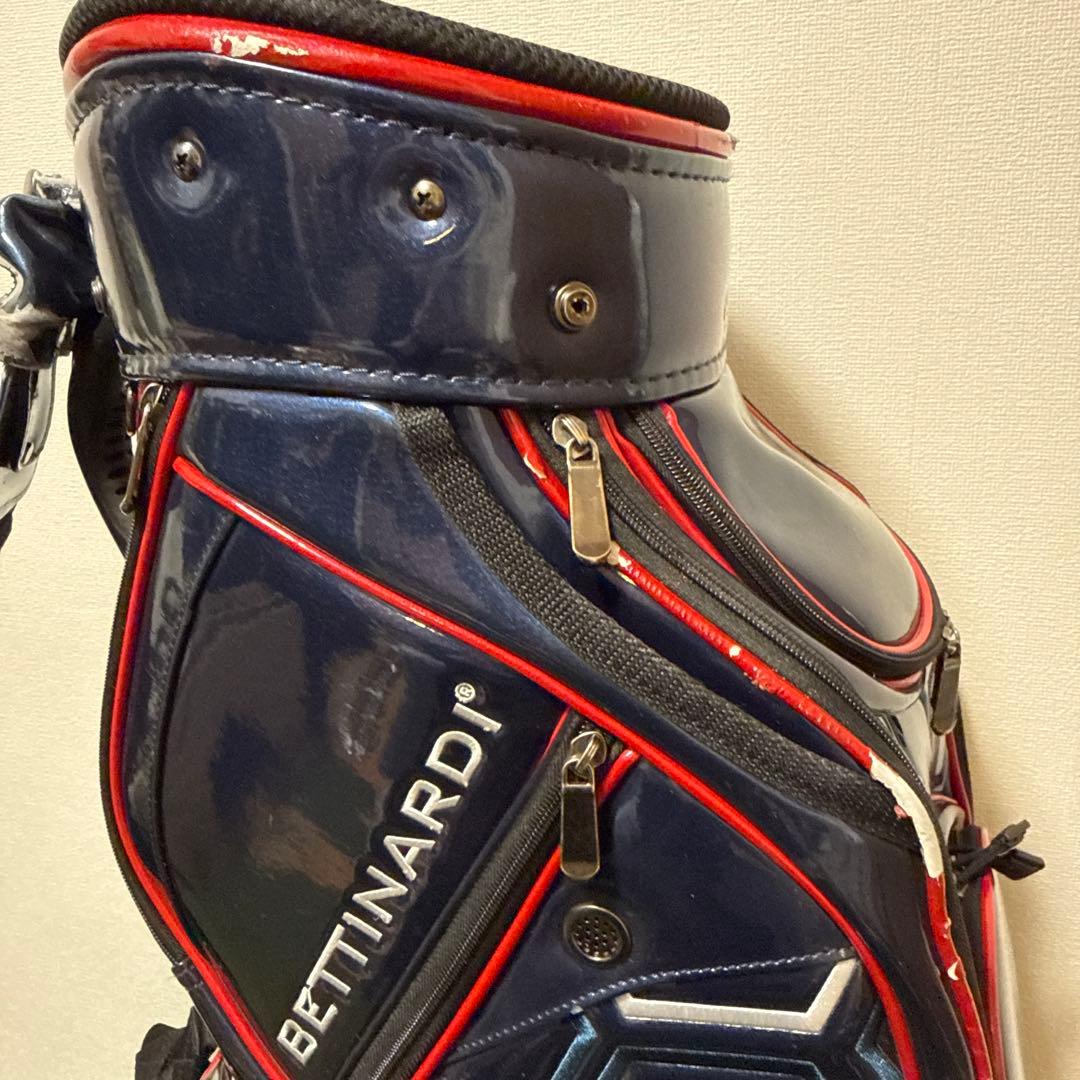 BETTINARDI ベティナルディ キャディバッグ 3点式 ハニカムデザイン