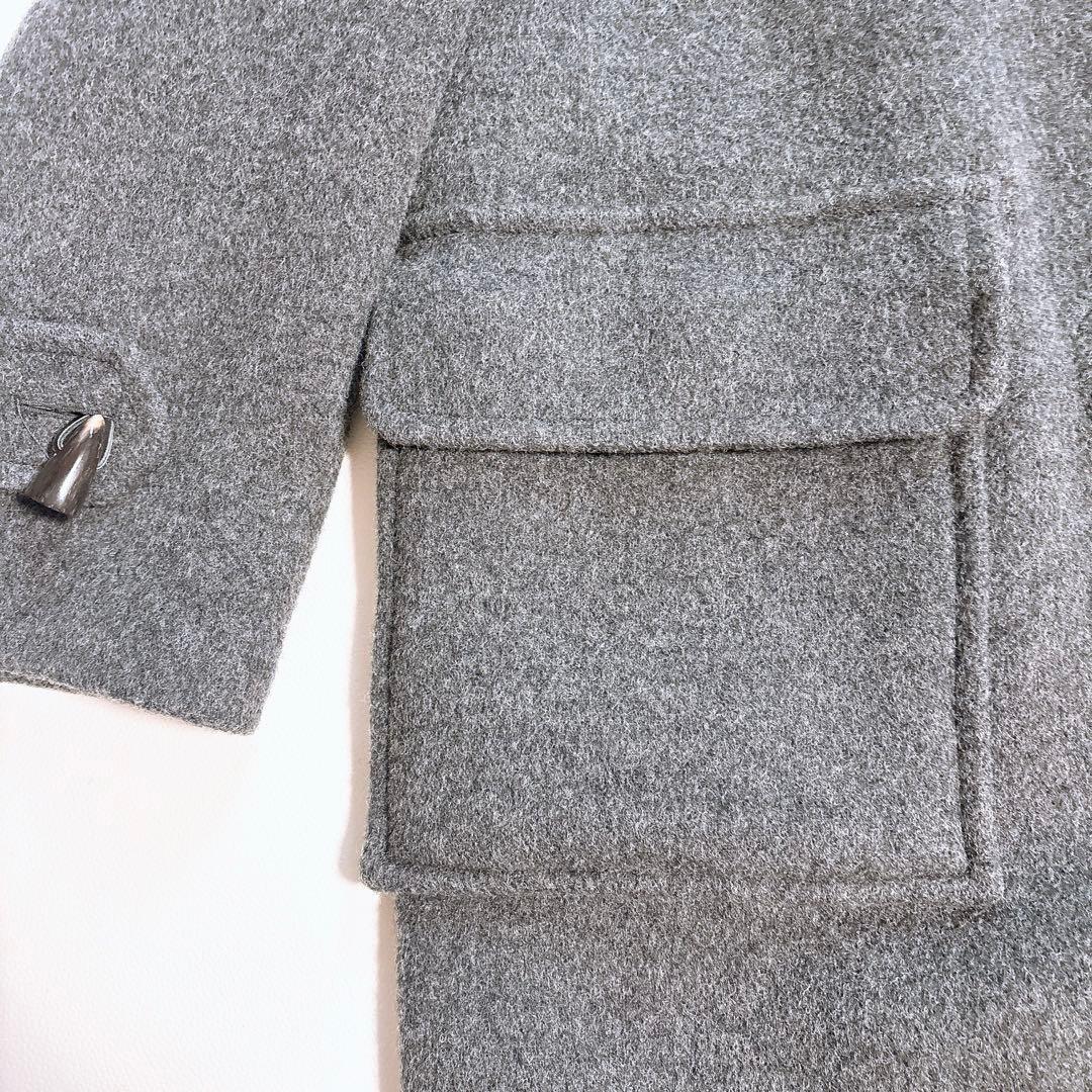 Burberry's イングランド製　ダッフルコート　チェック　大きいサイズ