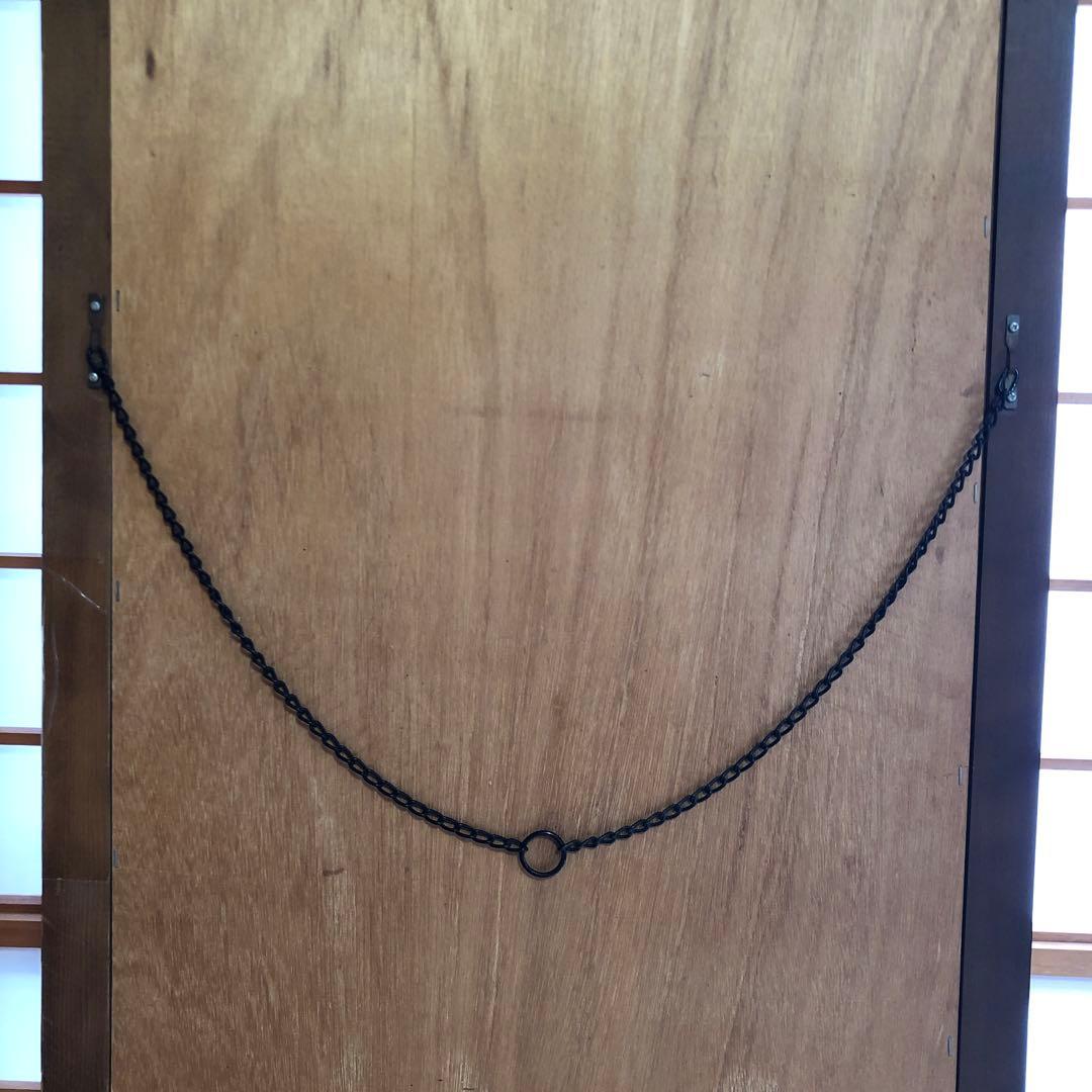 アンティーク　姿見　全身鏡　全長162cm立て掛け　GRAND 木　重量約8kg