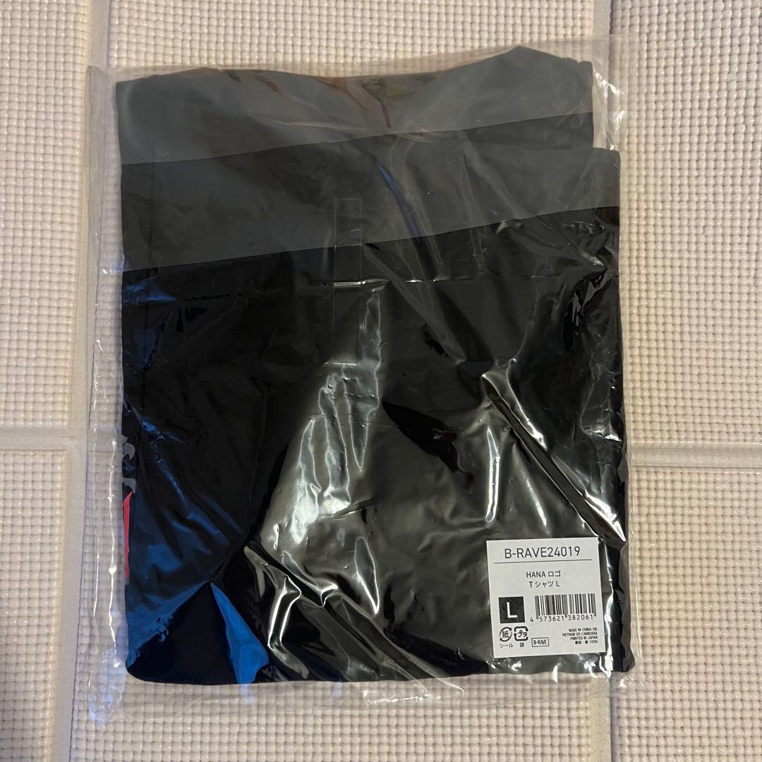 HANA ロゴ　Tシャツ　Lサイズ