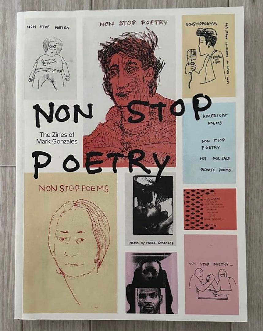 直筆サイン入り NONSTOPPOETRY:The Zines of Mark