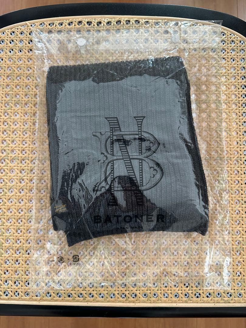 BATONER（バトナ―）SOLID WOOL MUFFLER