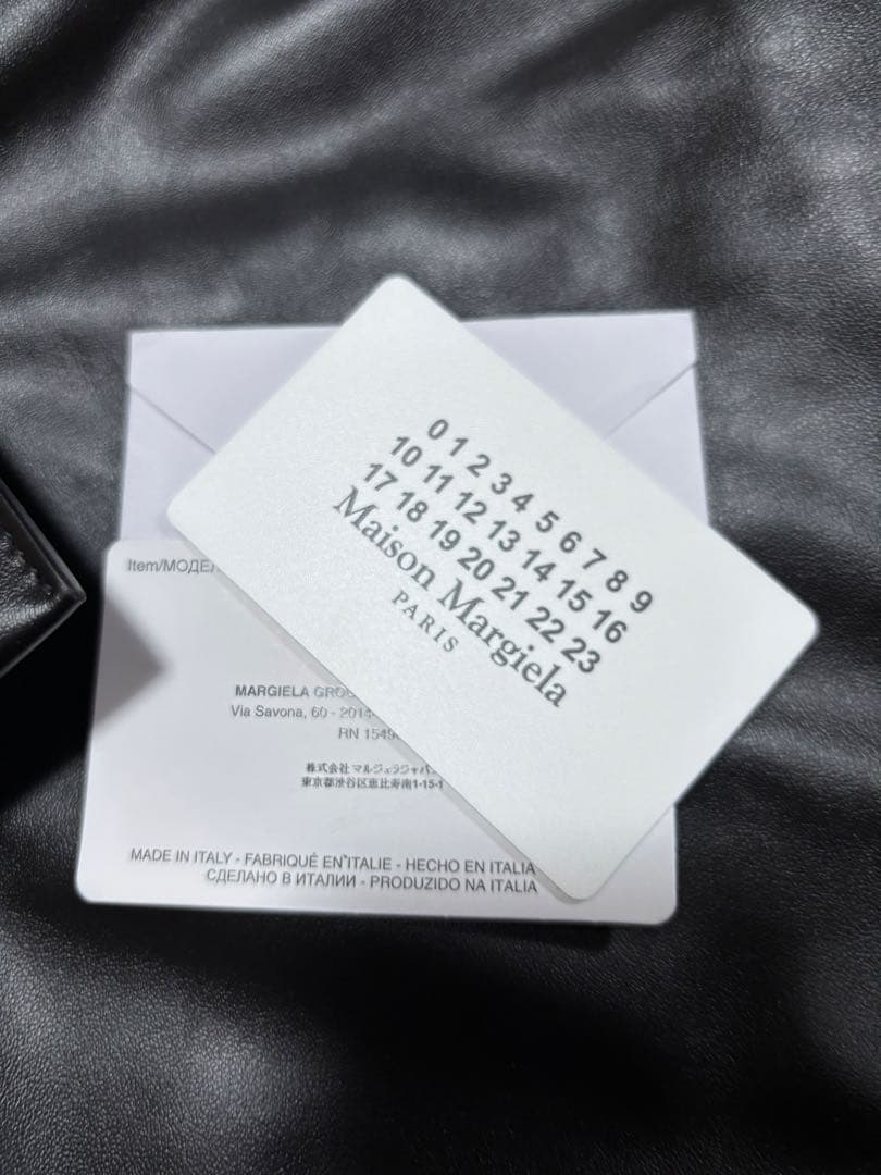 Maison Margiela ブラックレザー トートバッグ セット 新品