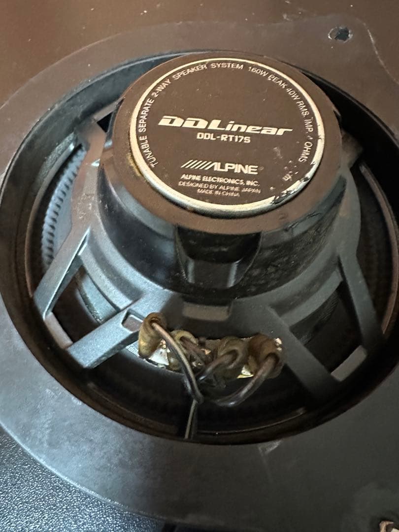 ALPINE DD Linear スピーカーセット DDL-RT17s