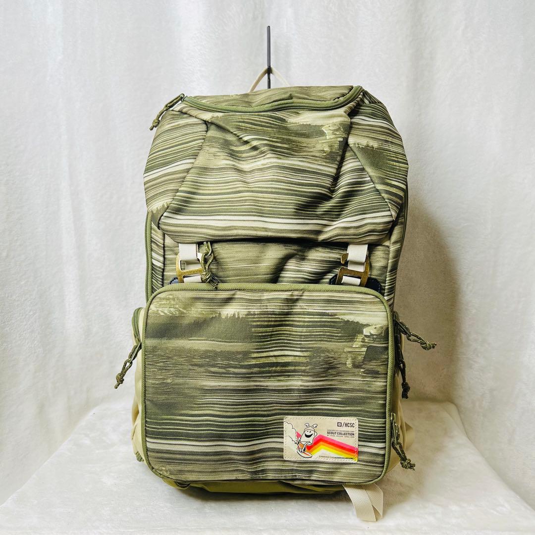 新品 BURTON × HCSC コラボ バックパック 多機能 スノボ 26L