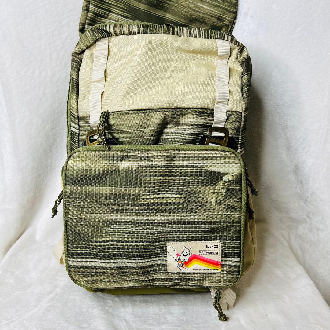 新品 BURTON × HCSC コラボ バックパック 多機能 スノボ 26L