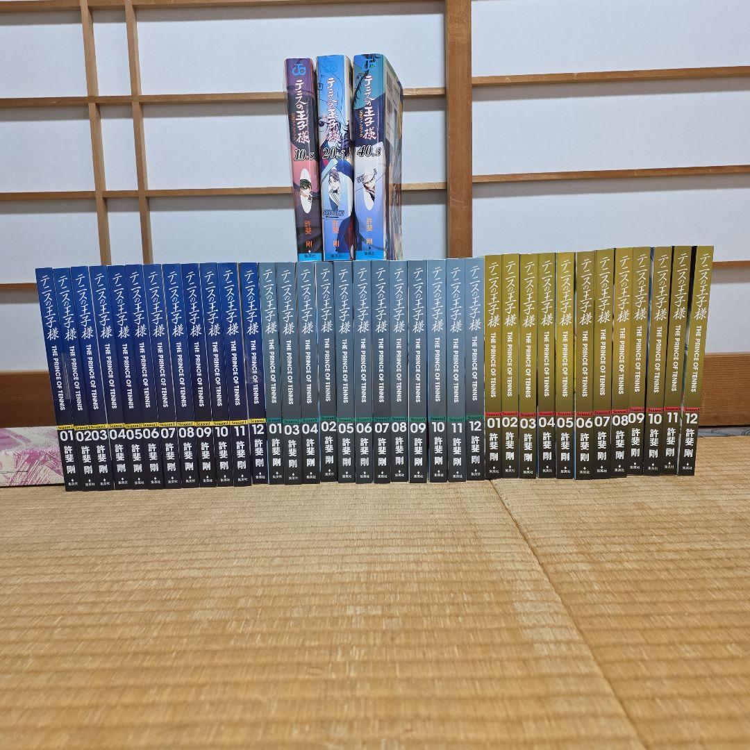 テニスの王子様season1～season3完全版+ファンブック4冊の豪華セット