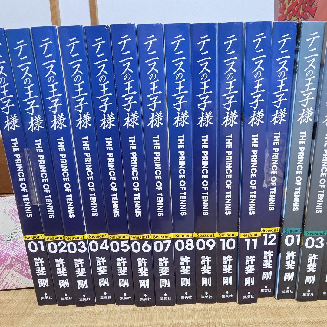 テニスの王子様season1～season3完全版+ファンブック4冊の豪華セット