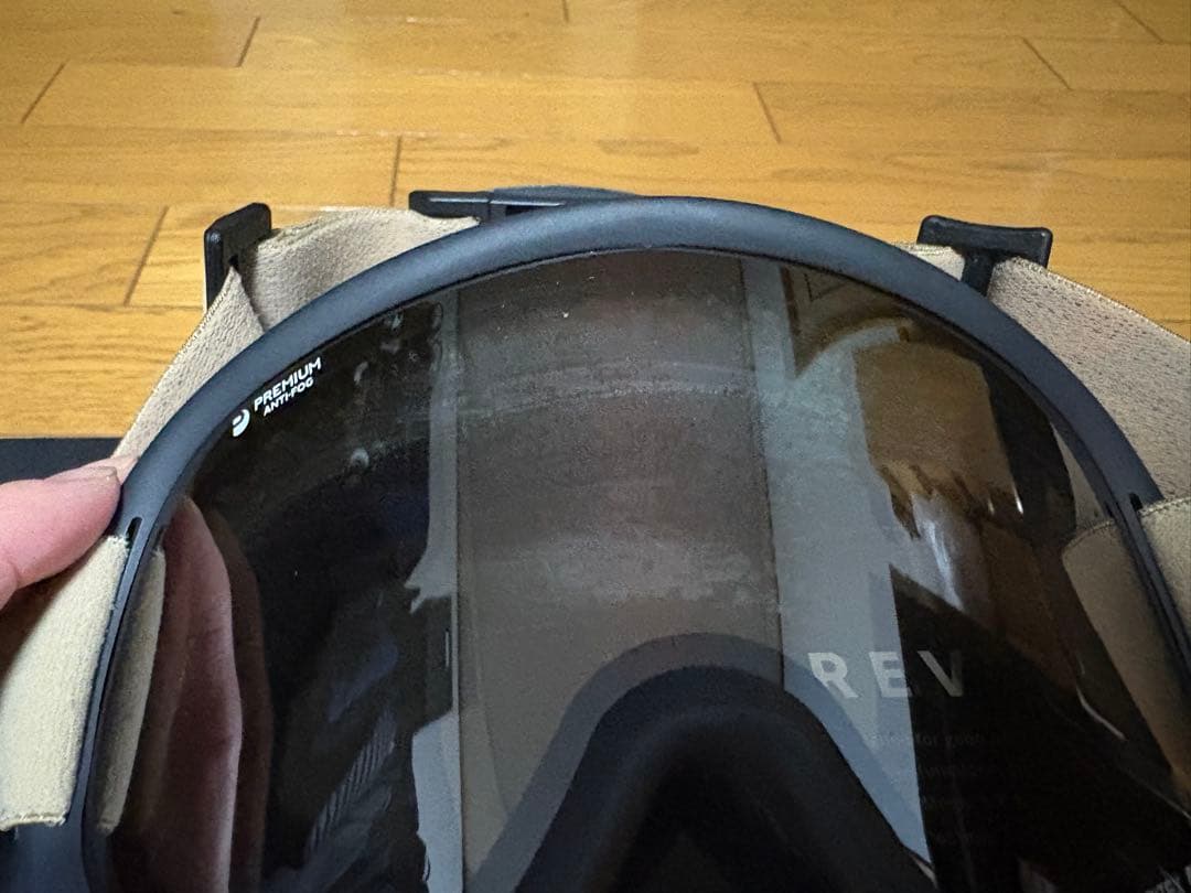 REVOLT ゴーグル マットブラック