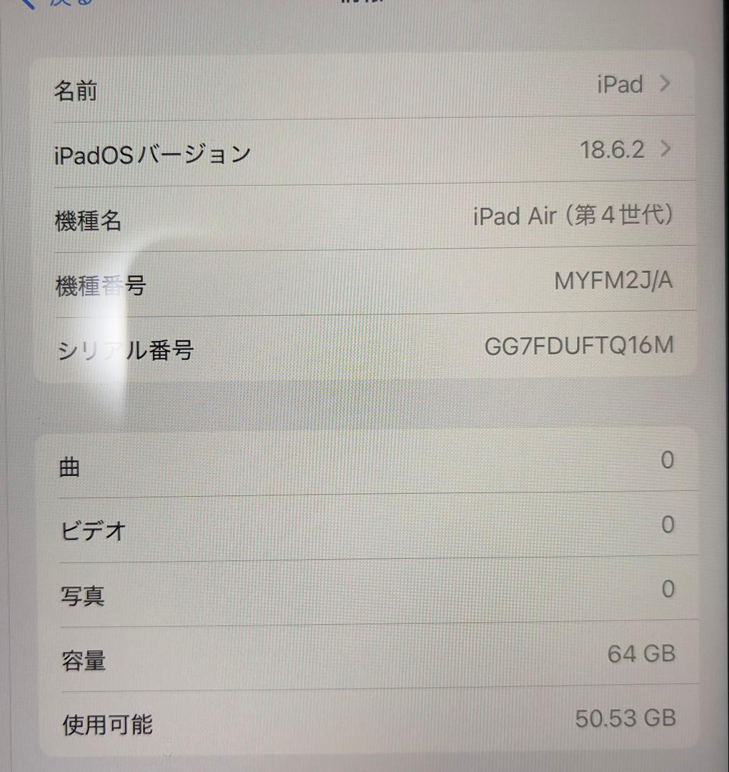 い*ん様 iPad Air (第4世代) 本体