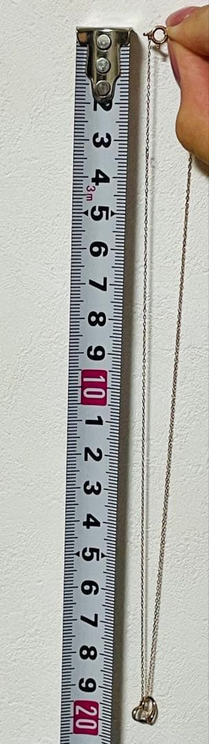 tsutsumi ピンクゴールド・ダイヤモンドネックレス