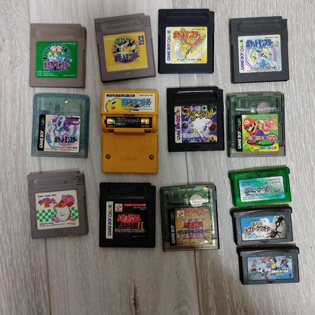 ゲーム詰め合わせ　ポケモン、ゲームボーイ、アドバンス、PlayStation2