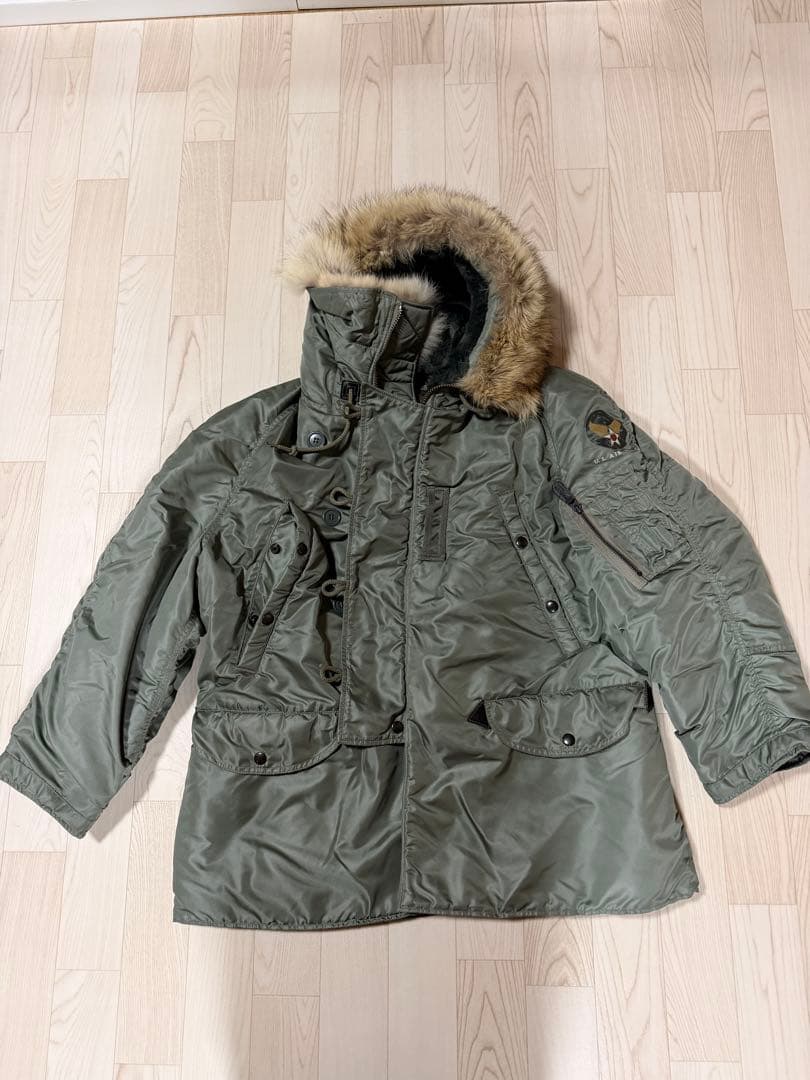 【特別価格】ザリアルマッコイズ　N-3B フライトジャケットミリタリー オリーブ