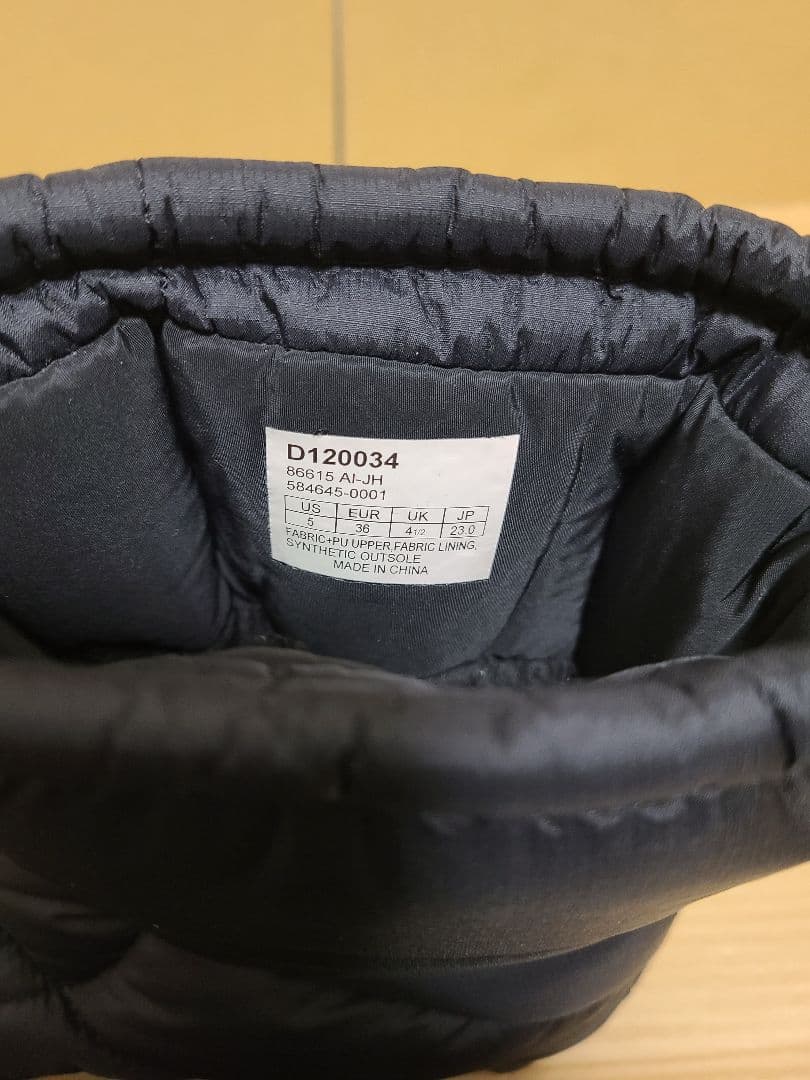 ほぼ未使用　Danner ダナー フレッド スノーブーツ 23㎝ ブラック