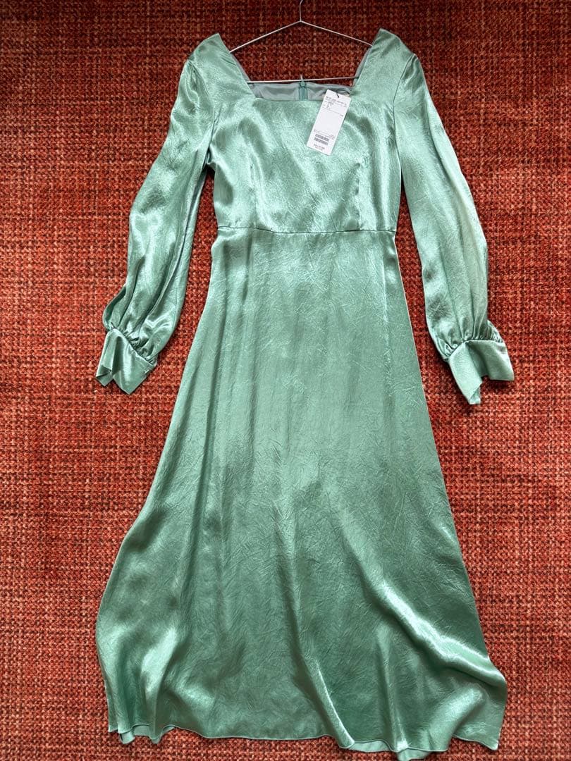 JOIEVE BEAMS グリーン ロングドレス 36
