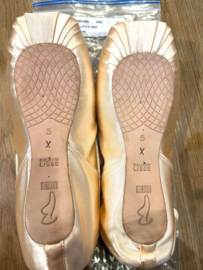 BLOCH バランス　リッセ　 トゥシューズ 新品　5x