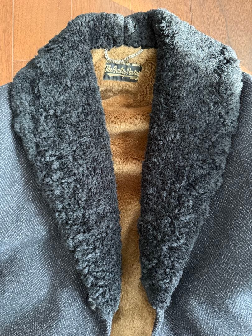 WACKO MARIA ムートンカラー　ギャングコート　ワコマリア ファー