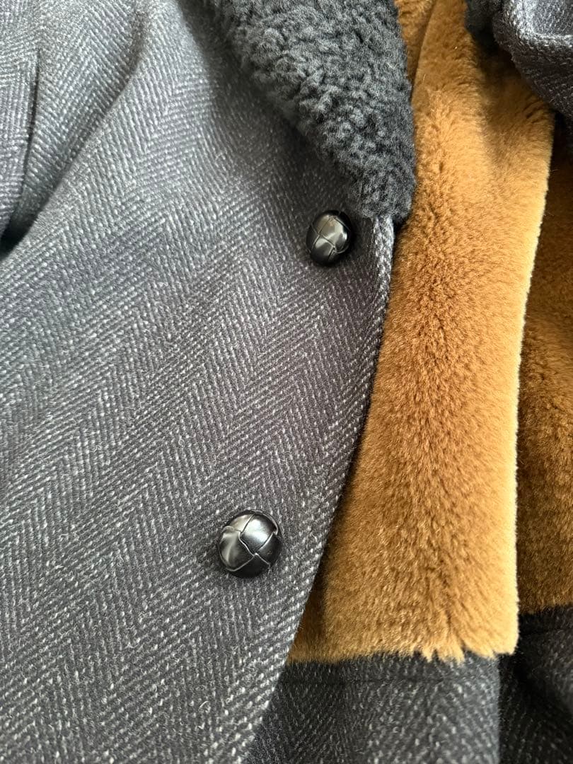 WACKO MARIA ムートンカラー　ギャングコート　ワコマリア ファー