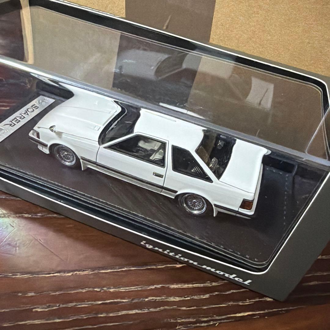 ignition model Soarer Z10 ホワイト