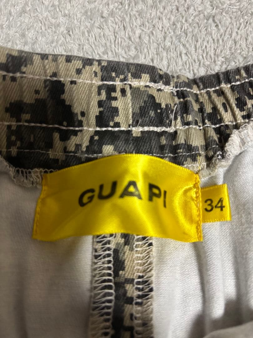GUAPI ブラックパンツ 34