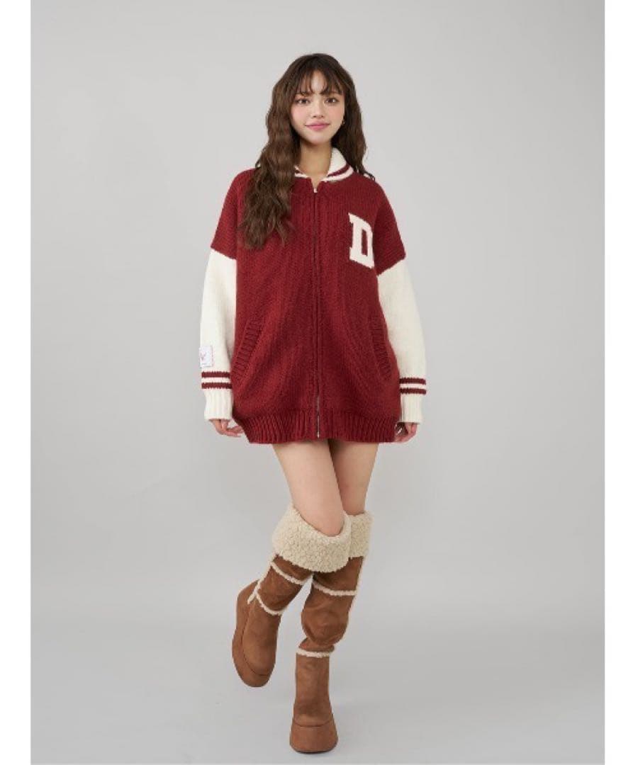 Darich THE Social CLUBニットブルゾン