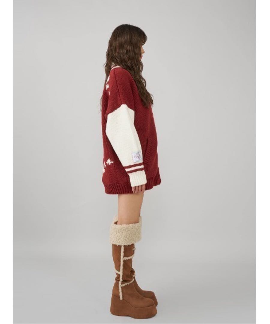 Darich THE Social CLUBニットブルゾン