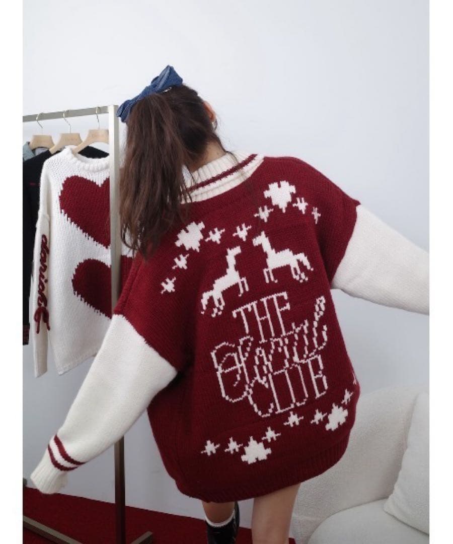 Darich THE Social CLUBニットブルゾン