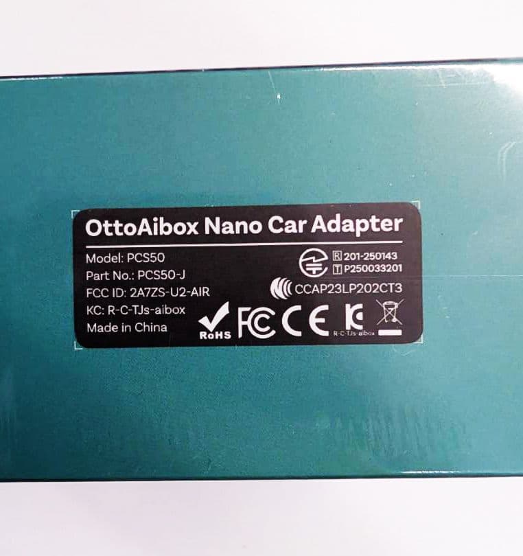 新品 Ottocast OttoAibox Nano AI PCS50