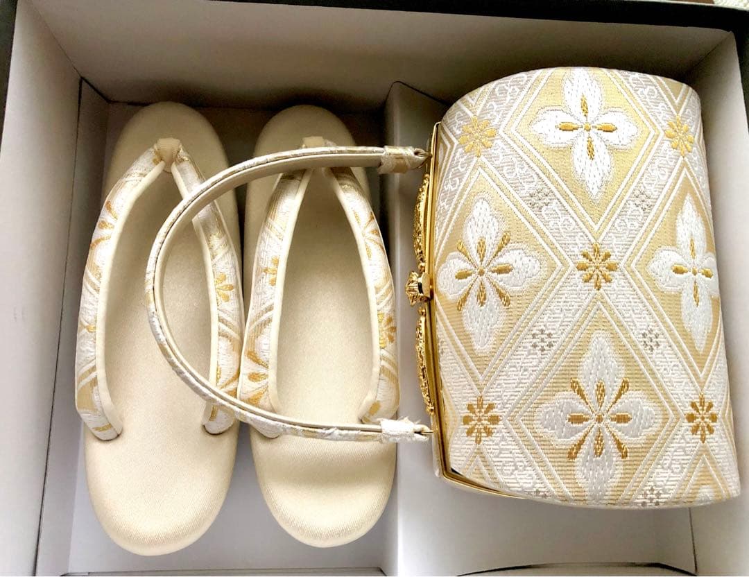 和装カバン、草履セット