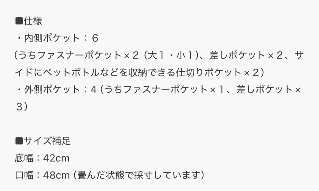 earPAPILLONNER イアパピヨネ　トートバッグ　サイズL