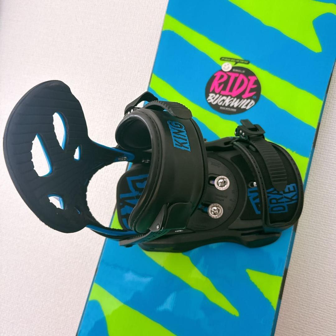 美品RIDE BUCKWILD149cmDRAKEKING Mサイズ 2点セット