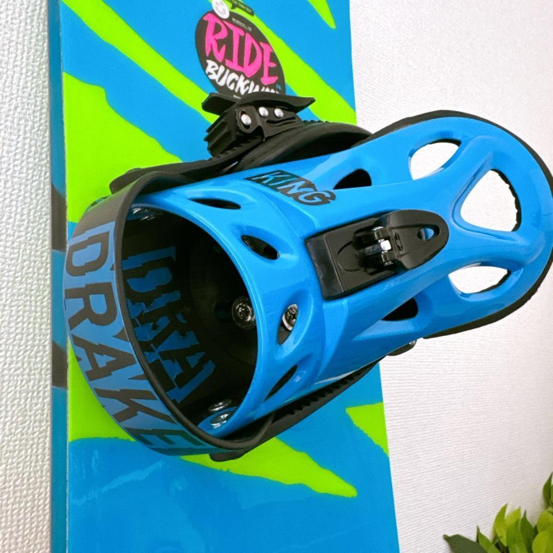 美品RIDE BUCKWILD149cmDRAKEKING Mサイズ 2点セット