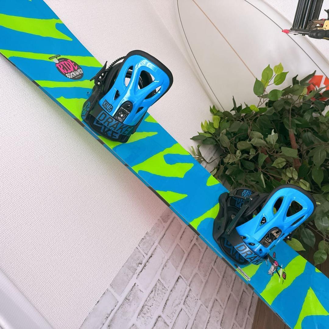 美品RIDE BUCKWILD149cmDRAKEKING Mサイズ 2点セット