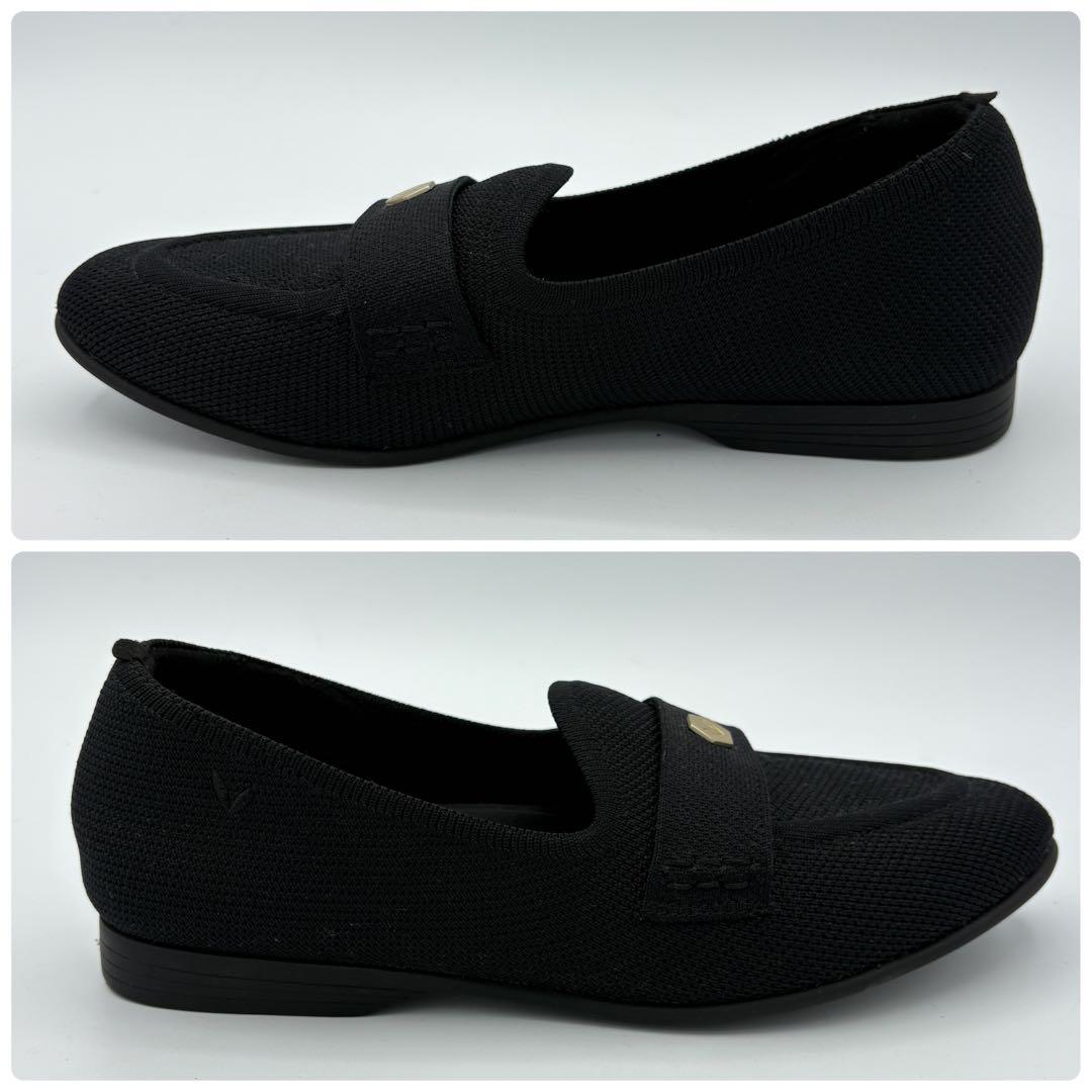 美品！ヴィバイア　アーモンドトゥ ペニーローファー　Eloise 24cm