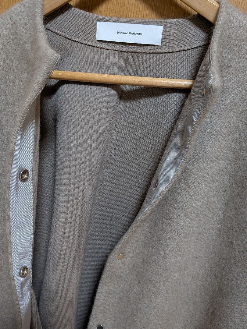 JOURNALSTANDARDダブルフェイスコクーンニットジャケット