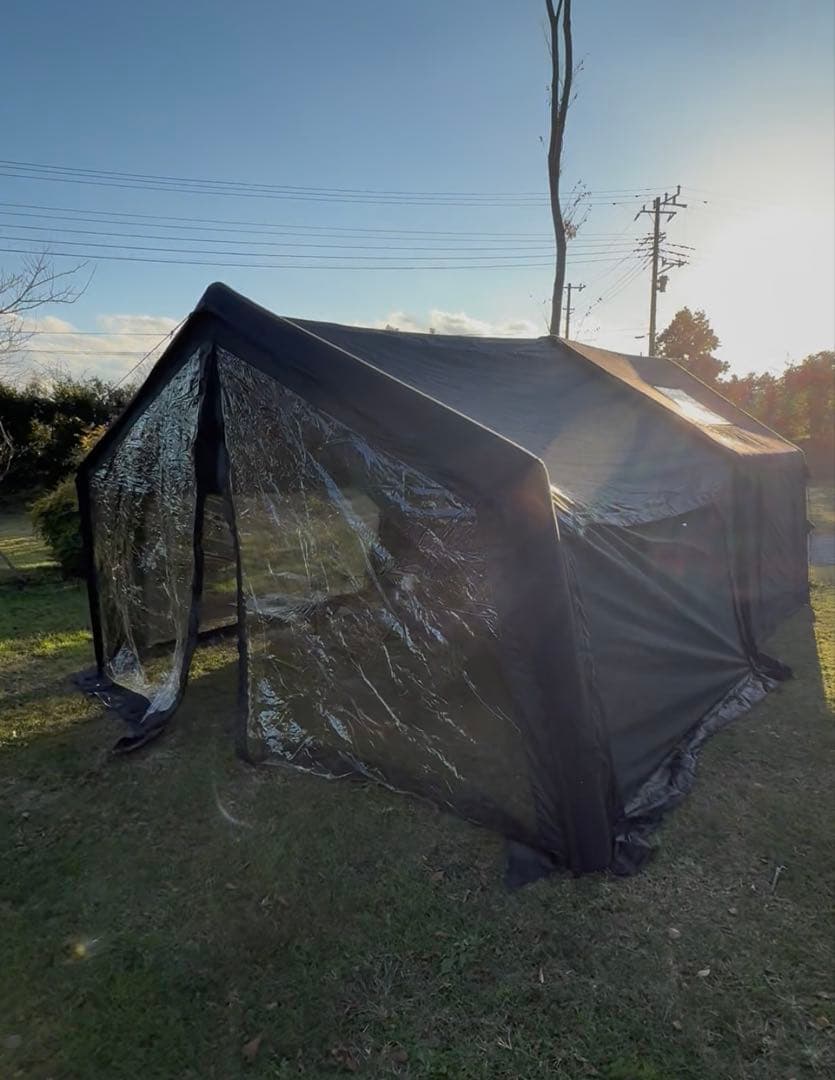 【フルセット】coody エアテント8.0 & エアタープ