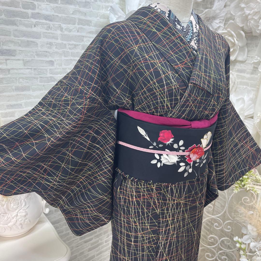 小紋着物★名古屋帯セット