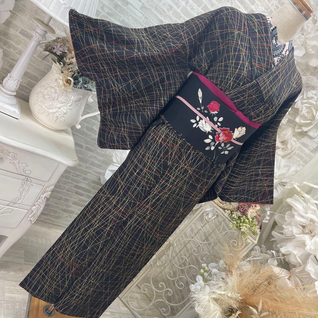 小紋着物★名古屋帯セット