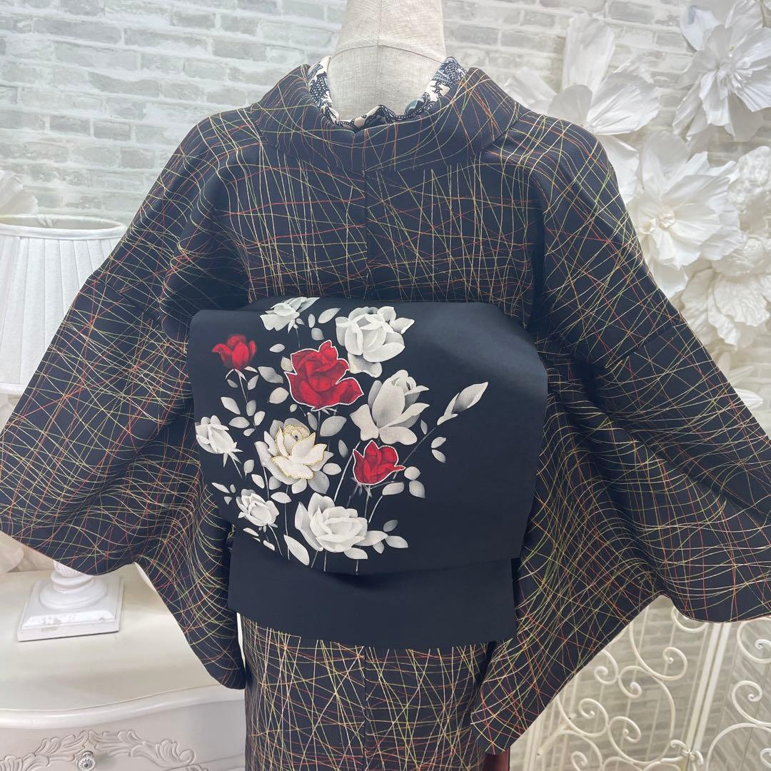 小紋着物★名古屋帯セット