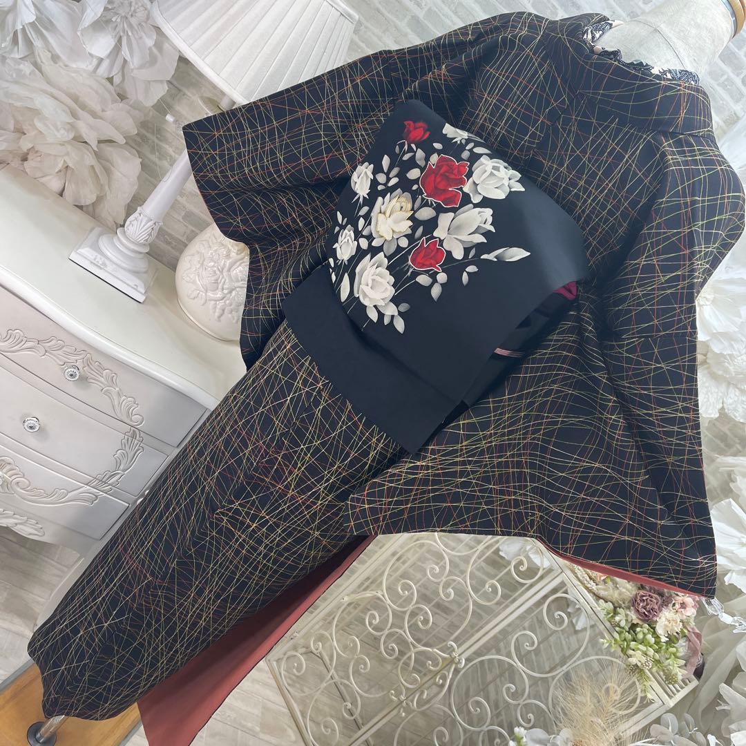 小紋着物★名古屋帯セット