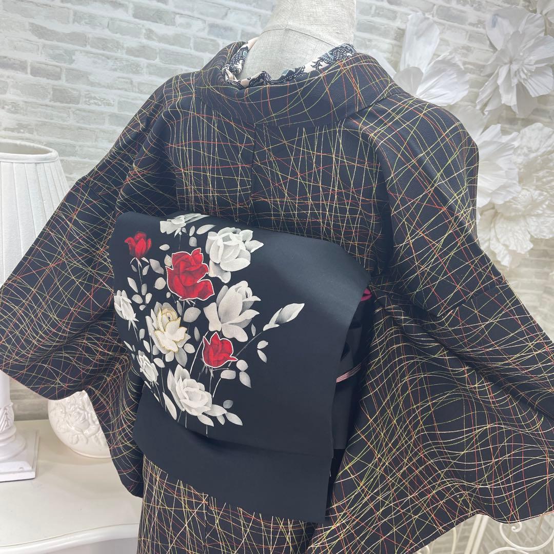 小紋着物★名古屋帯セット