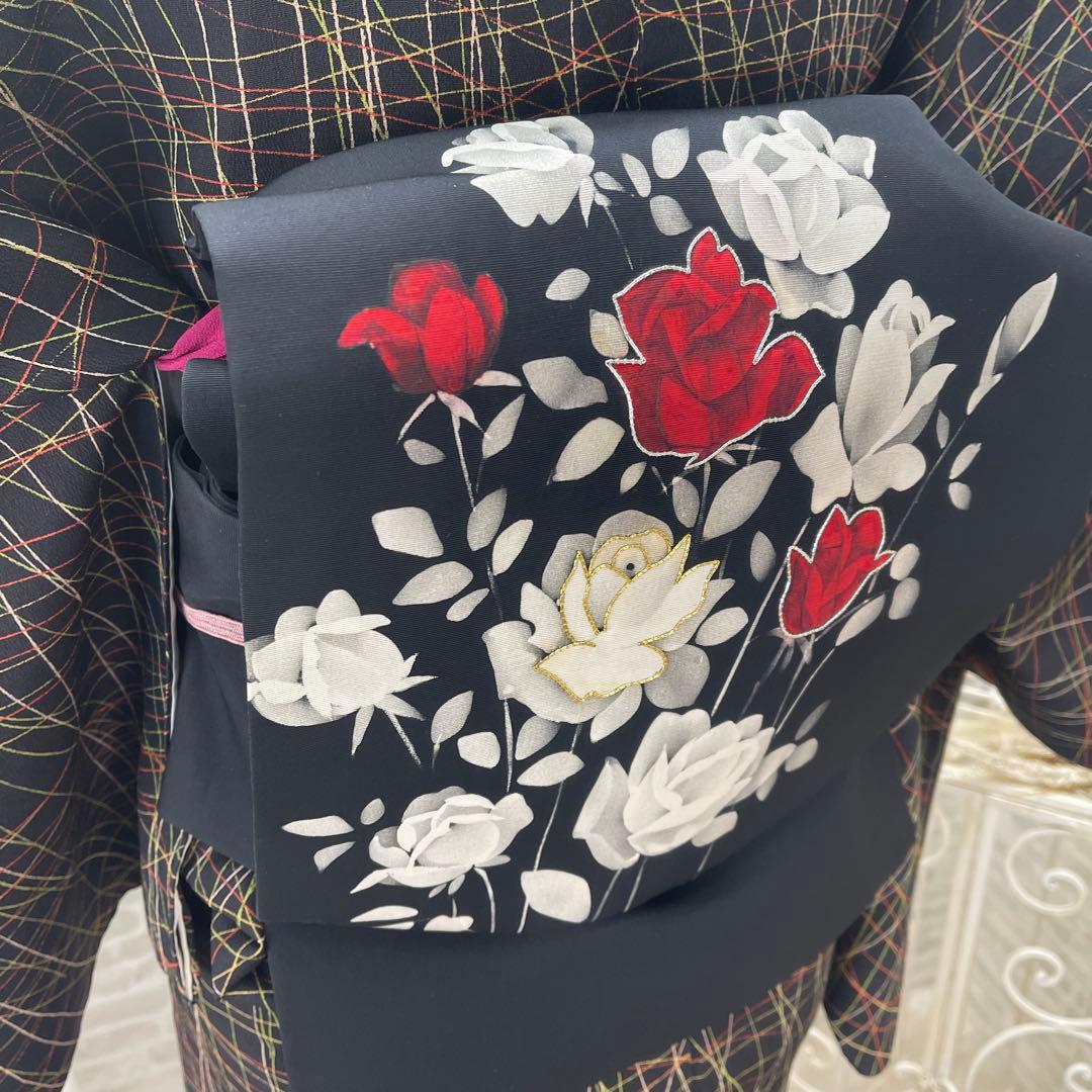 小紋着物★名古屋帯セット