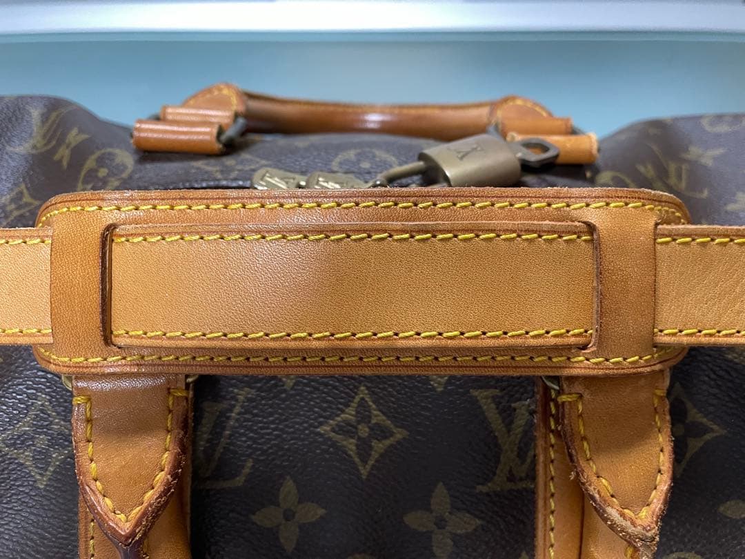 LOUIS VUITTON モノグラム キーポル50 バンドリエール ジャンク