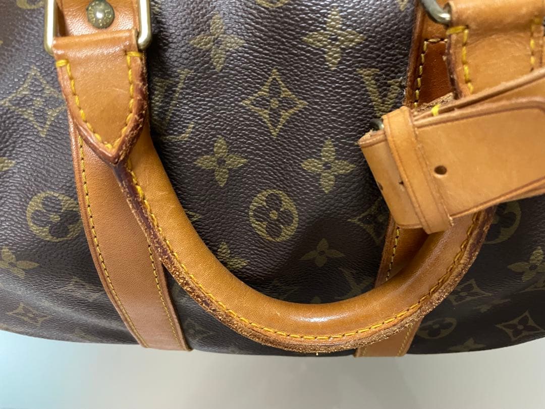 LOUIS VUITTON モノグラム キーポル50 バンドリエール ジャンク