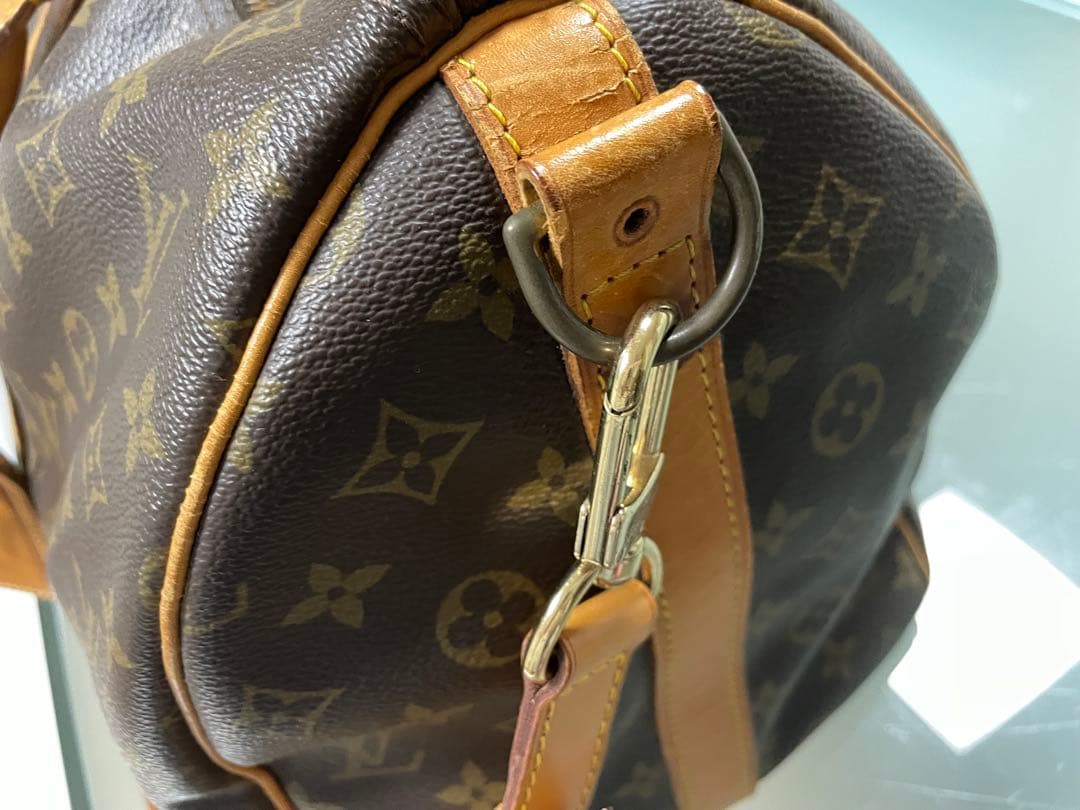 LOUIS VUITTON モノグラム キーポル50 バンドリエール ジャンク