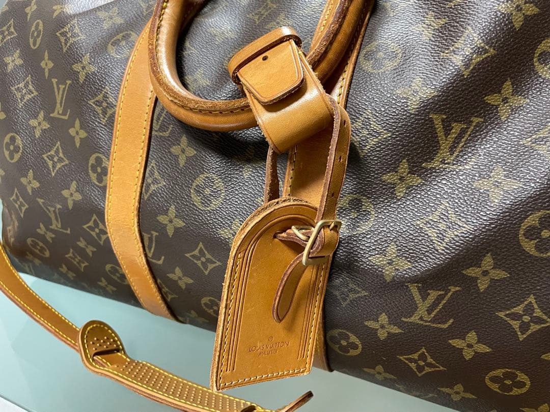 LOUIS VUITTON モノグラム キーポル50 バンドリエール ジャンク